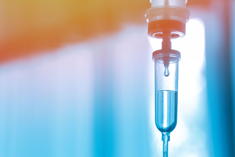 IV drip for sedation
