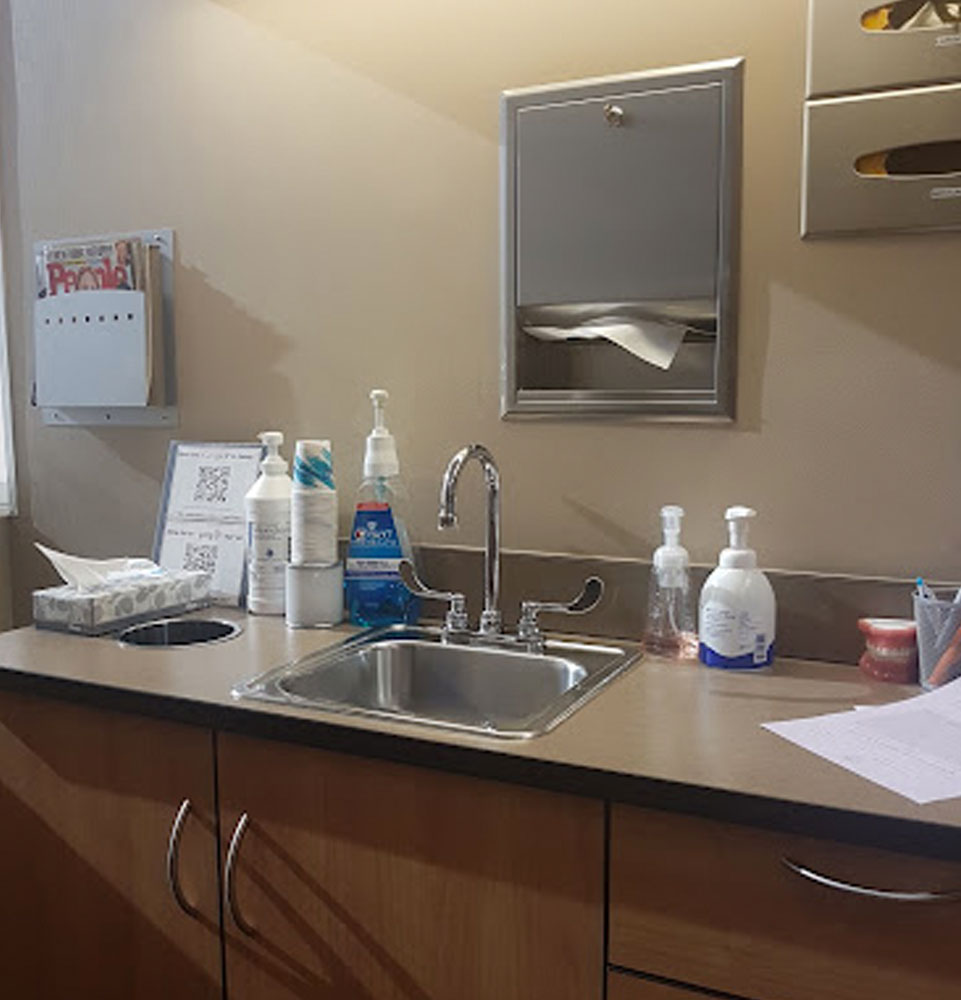 procedure room sink standley